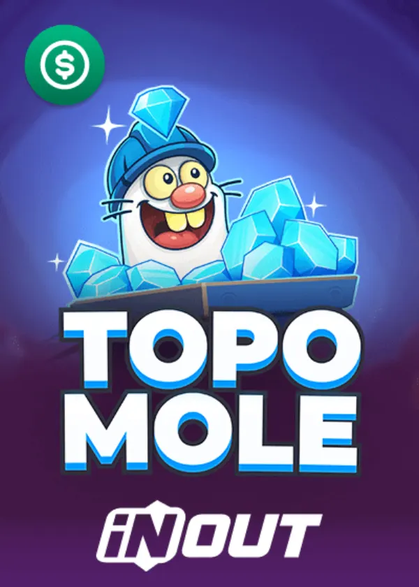 Topo Mole pokie by InOut